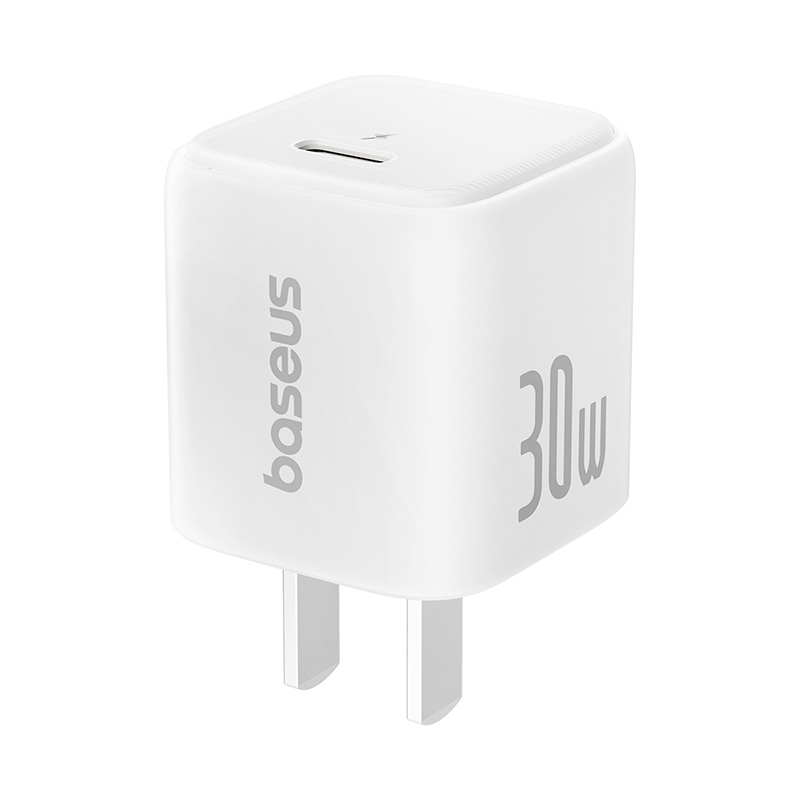 倍思（Baseus） 小方块 快充充电器 P10111407212-00 1C 30W 白色（单位：个）