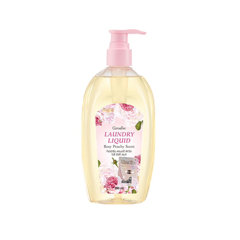 芝芙莲（GIFFARINE） 蜜桃玫瑰 300ml 内衣洗衣液 粉色（单位：瓶）