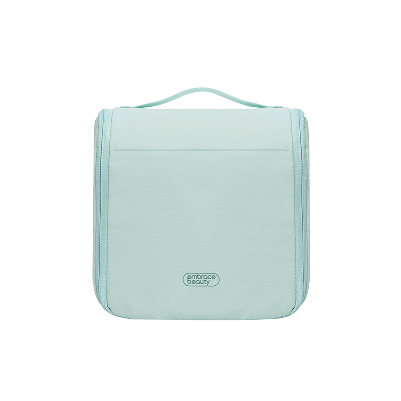 又见美物（embrace beauty） EB1601 21*20*10cm 回彩系列挂式洗漱包 薄荷绿（单位：个）