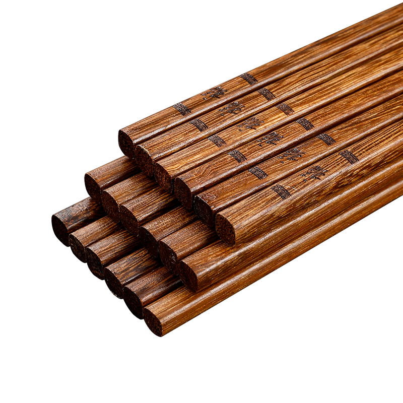 唐宗筷 C3054 10双装/组*3组  抗菌鸡翅木筷子   粉红色（单位：组）