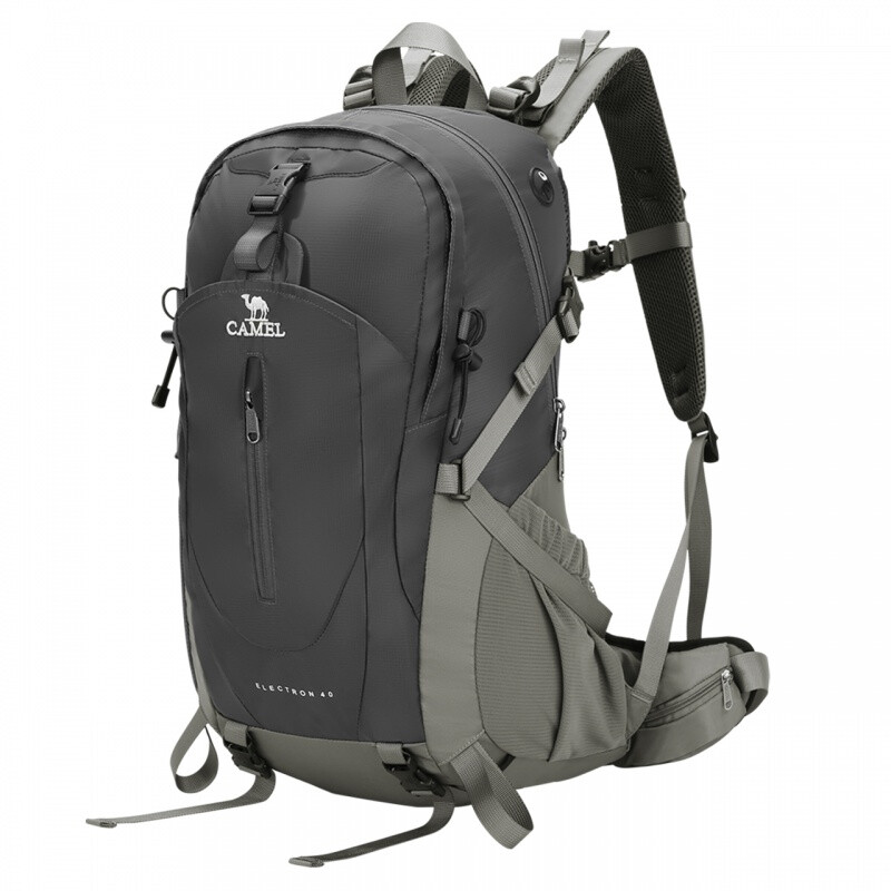 骆驼（CAMEL） A1W3QJ111A 重量1.24kg 户外徒步登山背包 深灰（单位：个）