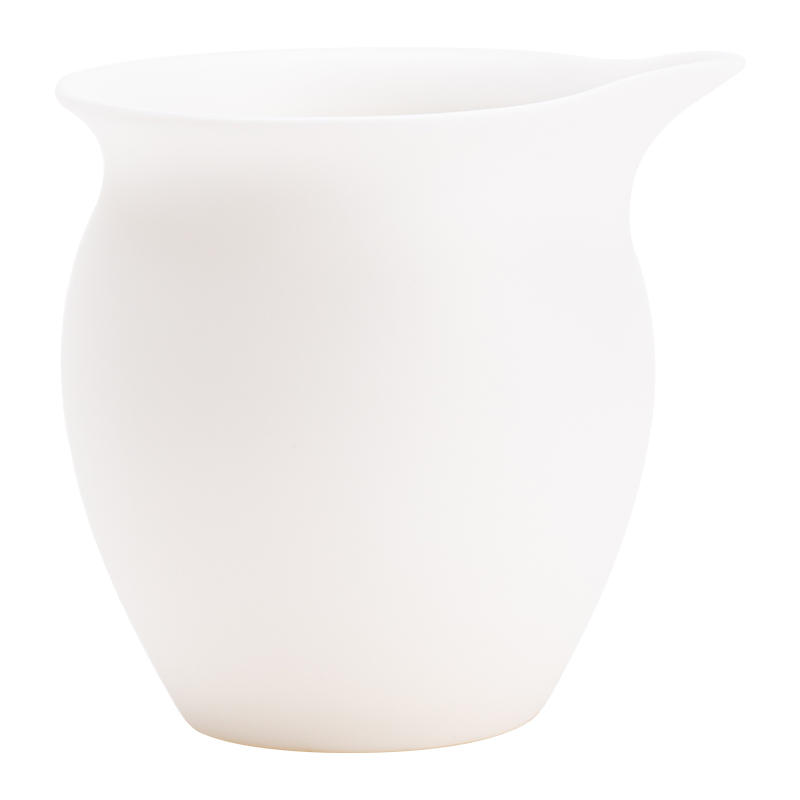 苏氏陶瓷（SUSHI CERAMICS） J1152 150ml 白瓷水滴大肚公道杯  白色（单位：个）