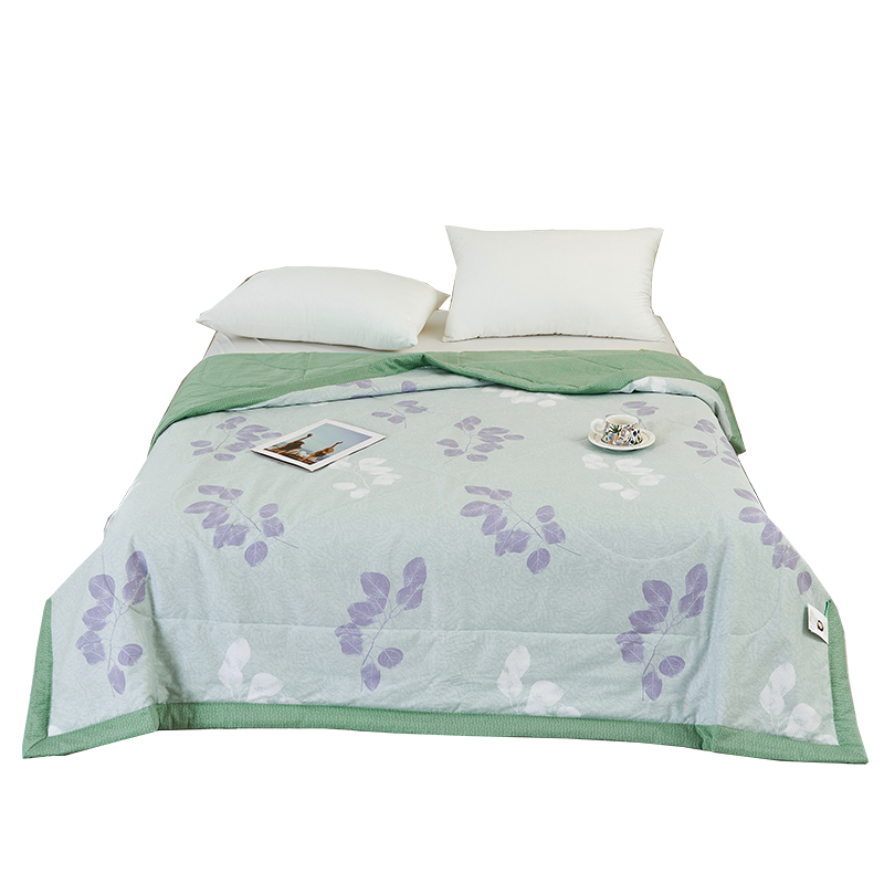 罗曼罗兰（ROMROL） 瑶芳 200*230cm 全棉夏被 浅绿（单位：张）
