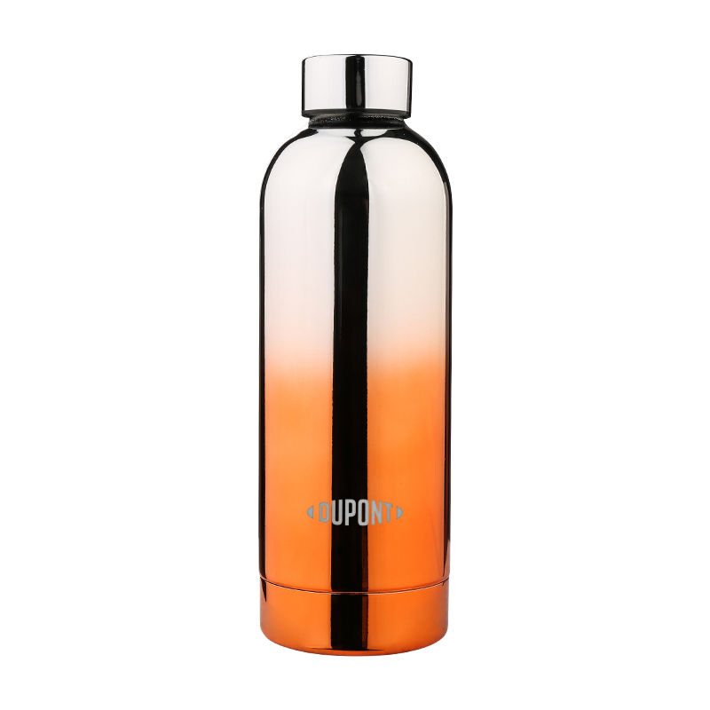 杜邦（DUPONT） PBW-017 500ml 炫彩运动水壶  炫橙色（单位：个）