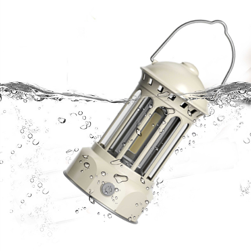 趣游帮 YB-L800S 86*155mm 复古照明手提马灯 象牙色（单位：个）