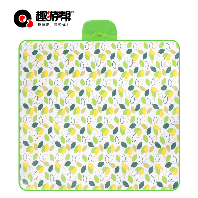 趣游帮 Y301 200*200cm 小飞叶无纺布防潮垫 混色（单位：个）