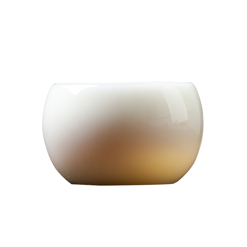 MULTIPOTENT 100162406414 100ml 青白玉主人杯小罗汉杯  白色（单位：个）