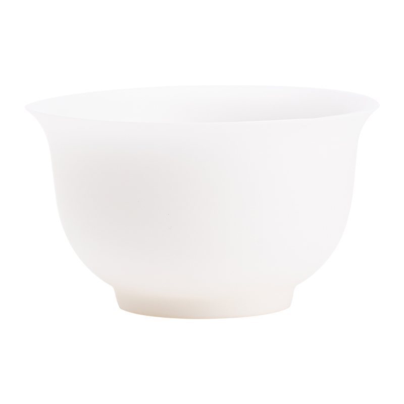 苏氏陶瓷（SUSHI CERAMICS） J1154 90ml 素烧冰种压手主人杯  白色（单位：个）