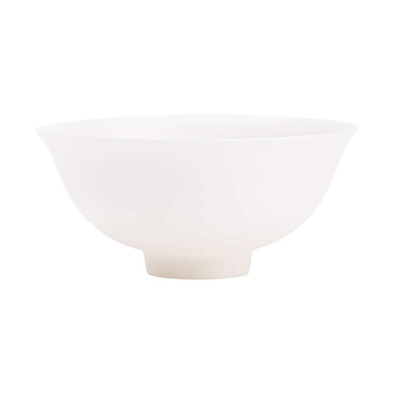 苏氏陶瓷（SUSHI CERAMICS） J1155 110ml 素烧冰种白瓷大碗杯  白色（单位：个）