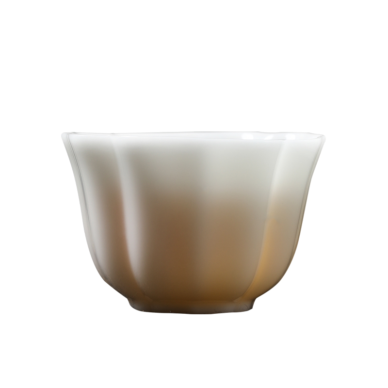 MULTIPOTENT YXCT10-31 90ml 羊脂玉瓷异形茶杯4号  白色（单位：个）