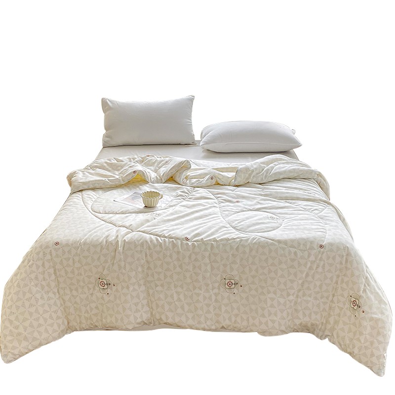 晚安家纺 晓芙大豆春秋被 被子200*230cm 晓芙大豆春秋被 自然色（单位：床）