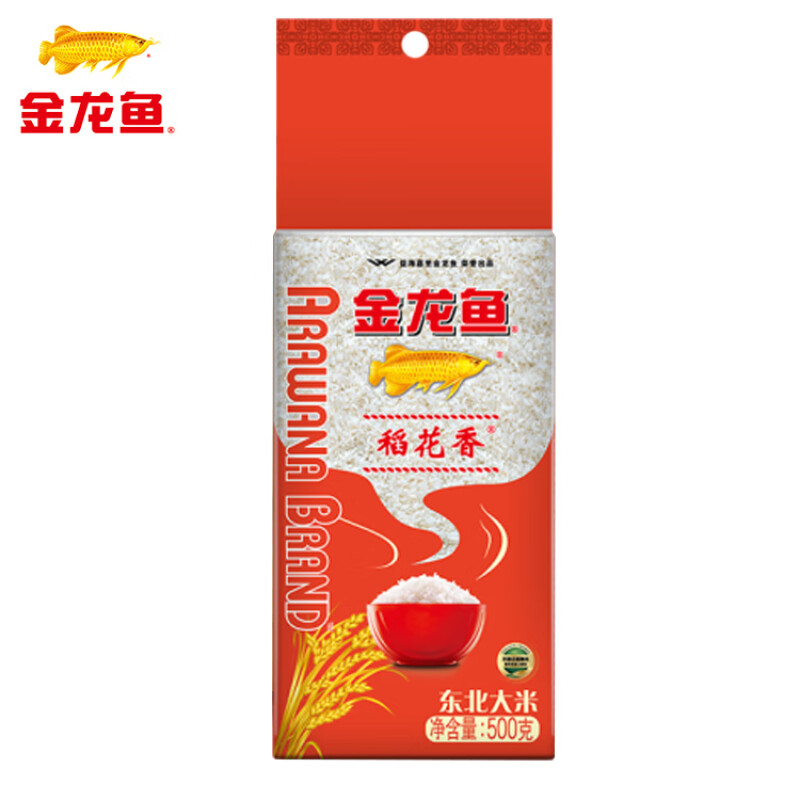 金龙鱼 稻花香 500g 东北大米 红色（单位：袋）
