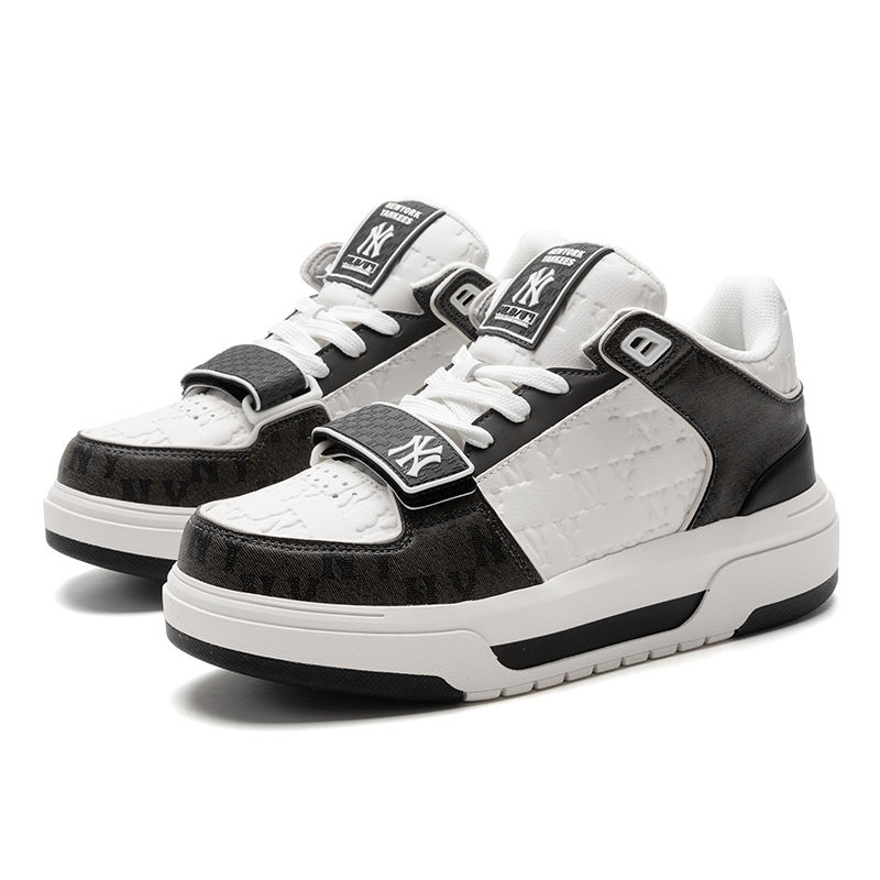 MLB 3ASXCMM4N-50BKS 36.5 中性低帮板鞋 36.5 黑白（单位：双）