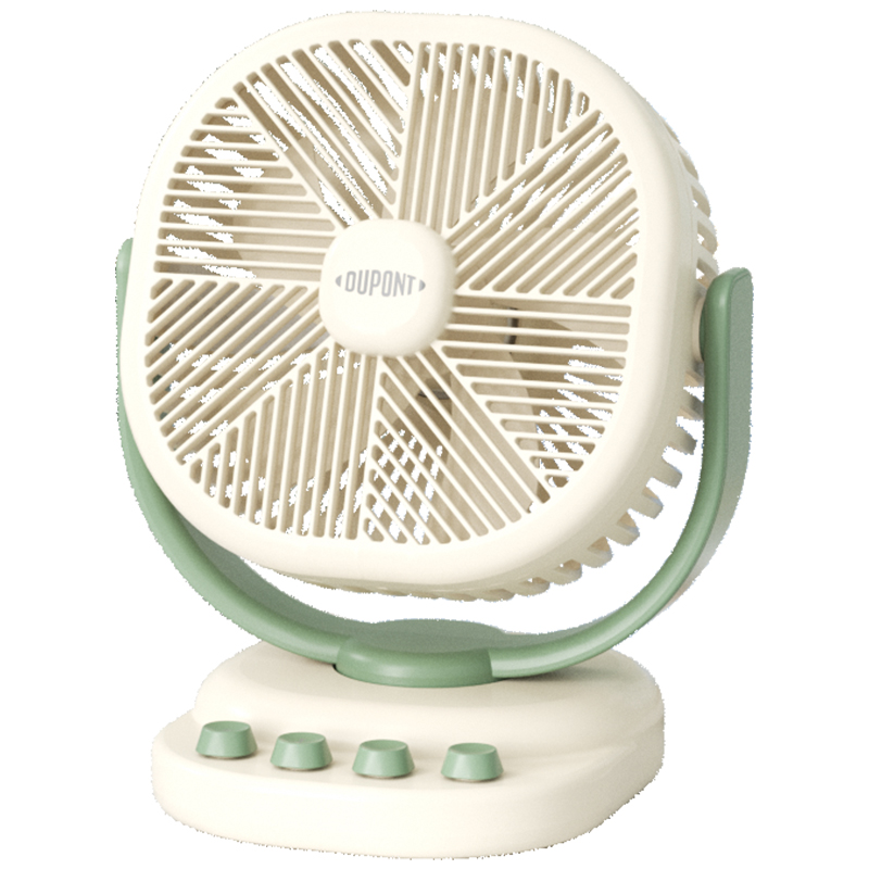 杜邦（DUPONT） PZS-KY0501 4W 桌面小风扇 白绿色（单位：个）