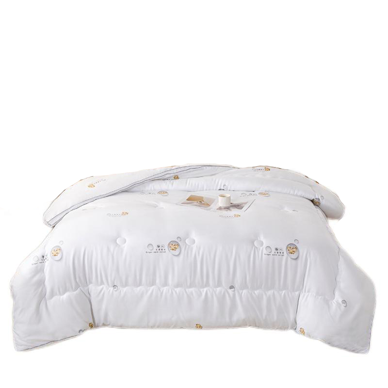 洁丽雅（Grace） JLY-9504 200*230cm 立体包边生姜暖绒被 200*230CM 白色（单位：床）