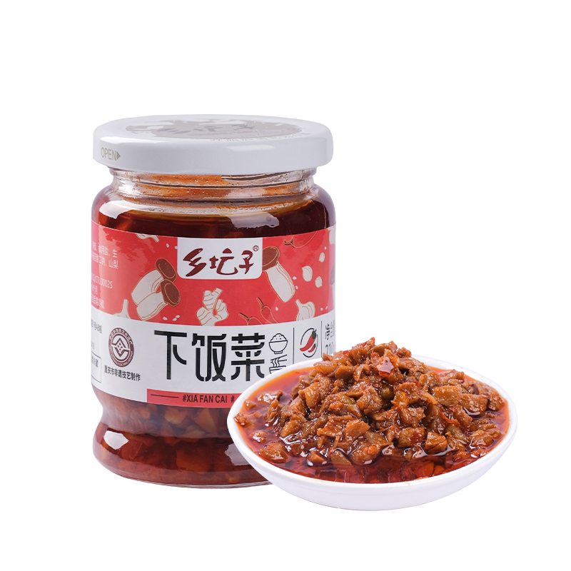 乡坛子 下饭菜香辣味 210g*2 香脆爽口鲜辣适中 混色（单位：组）