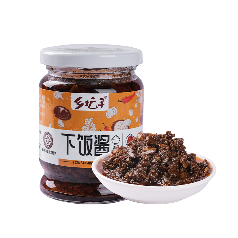 乡坛子 下饭酱微辣味 210g*2 豆香浓郁下饭神器 混色（单位：组）