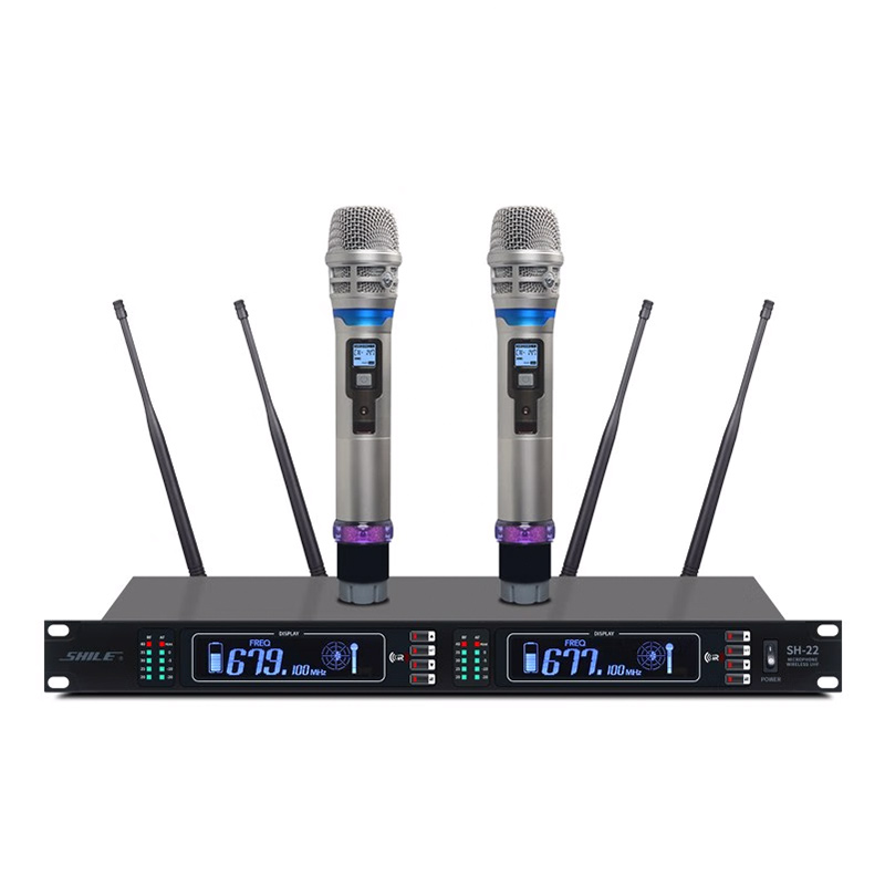 狮乐 （SHILE） 真分集专业麦克风 SH-22 480*190*50mm 黑色（单位：套）