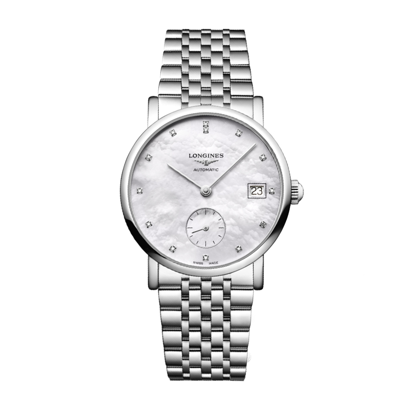 浪琴（LONGINES） L4.312.4.87.6 34.50mm 机械链带女表 白色（单位：块）