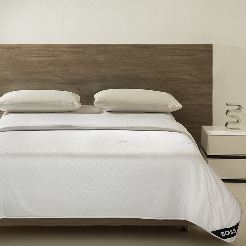 BOSS HBCS-011 200&times;230cm 桑蚕丝抗菌纤维被 白色 白色（单位：条）