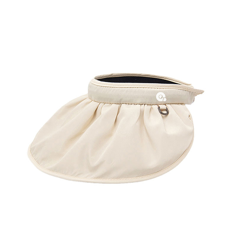 趣游帮 S-2312 19*19*5cm 黑胶户外防晒遮阳贝壳 米色（单位：顶）