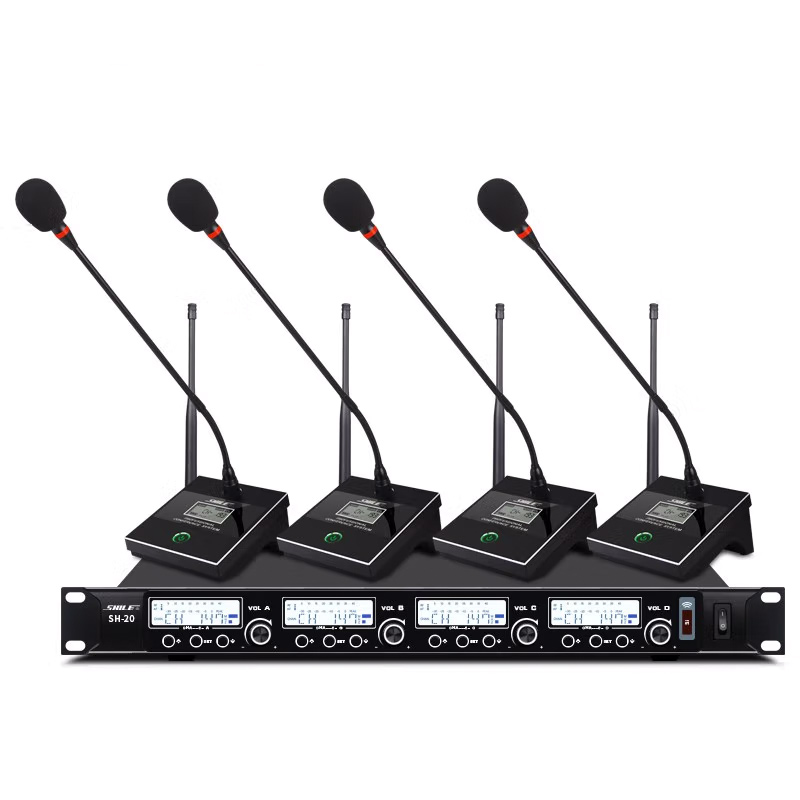 狮乐 （SHILE） SH-20 U段 麦克风  曜石黑（单位：套）