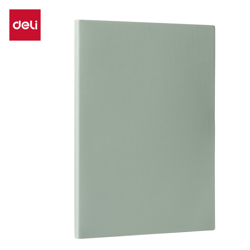 得力(deli) 6910-25 25K100张 皮面本办公笔记本会  绿色（单位：个）