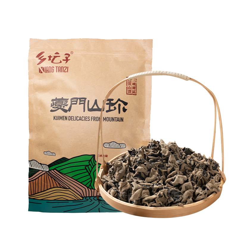 乡坛子 干黑木耳 250g*1 滑嫩可口特产干货 混色（单位：袋）