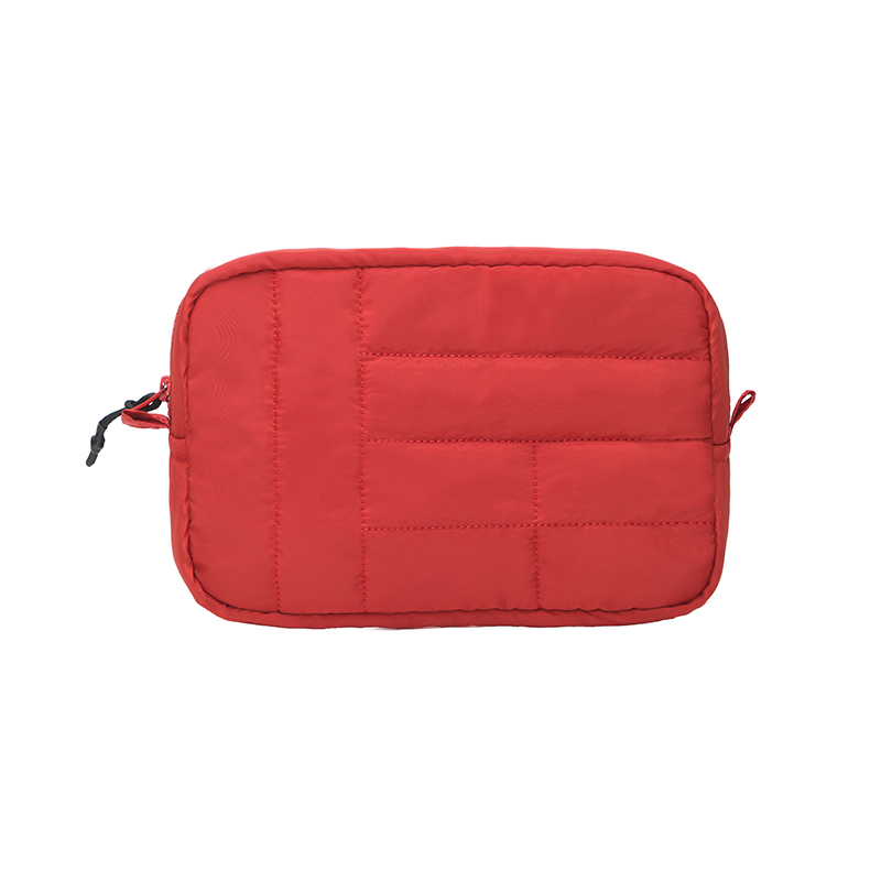 又见美物（embrace beauty） EB1125 22*16*9.5cm 福字多用收纳包 红色（单位：个）