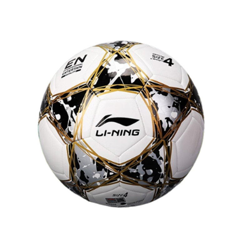  李宁（LI-NING） LFQK673-1 4号 机缝足球  TPU 白色（单位：个）