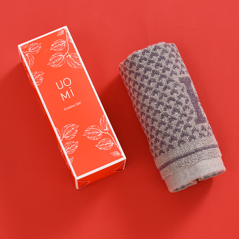 UOMI 优喜-1 35*74cm  120g 纯棉加厚毛巾 混色（单位：套）