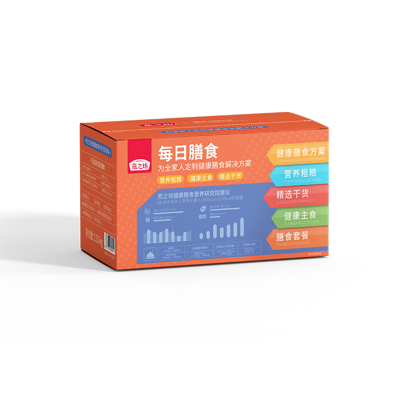 燕之坊 每日膳食礼盒 2.316kg 低脂健身代餐 红色（单位：盒）