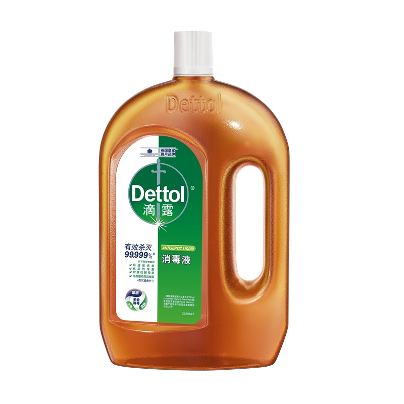 滴露（DETTOL） 杀菌除螨 1.8l*1 消毒液 棕色（单位：瓶）