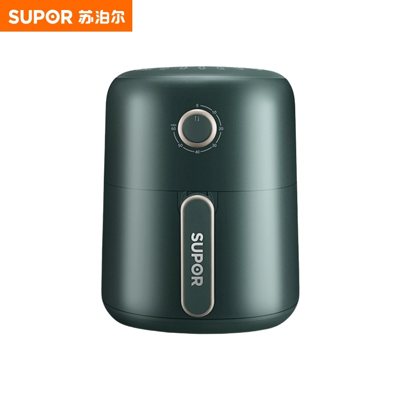 苏泊尔（SUPOR） KJ35D701 3.5L 双循环系统空气炸锅 莫兰迪绿（单位：台）