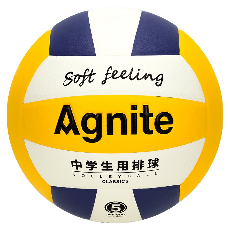 得力(deli) F1256 标准5号 安格耐特排球 黄白蓝 混色（单位：个）