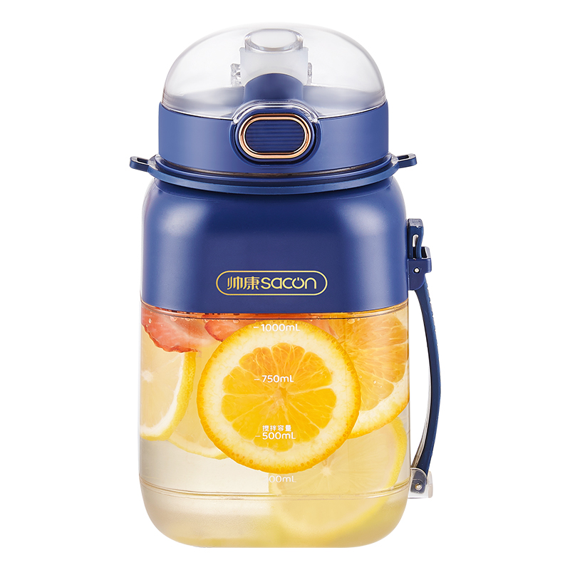 帅康（Sacon） PBMD-8302L 1000ML 便携式榨汁桶 蓝色（单位：台）