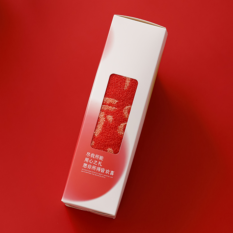 UOMI 心之礼-1 34*74cm 130g 纯棉加厚百福毛巾 混色（单位：套）