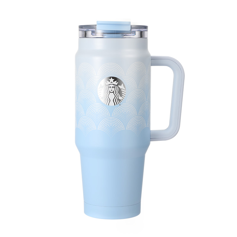  星巴克（Starbucks） 11164854 880ml 双饮口车载杯 蓝色（单位：个）