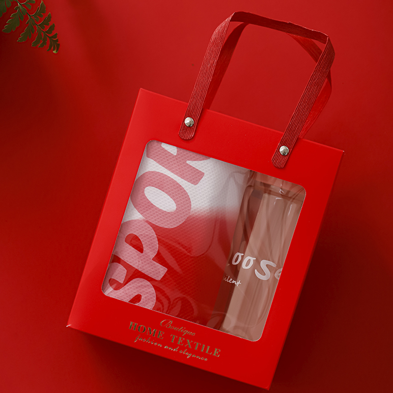 UOMI 心之礼-A 运动巾30*100cm 50g   水杯600ml 冷感运动巾水杯套装 混色（单位：套）