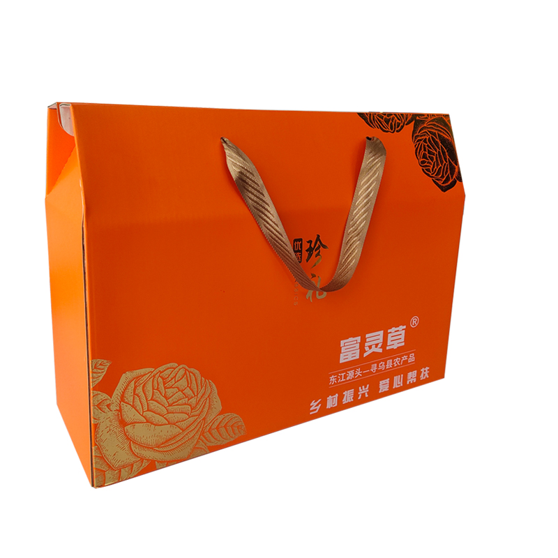 富灵草 江西寻乌 1900g 杂粮礼盒 灰橙色（单位：盒）