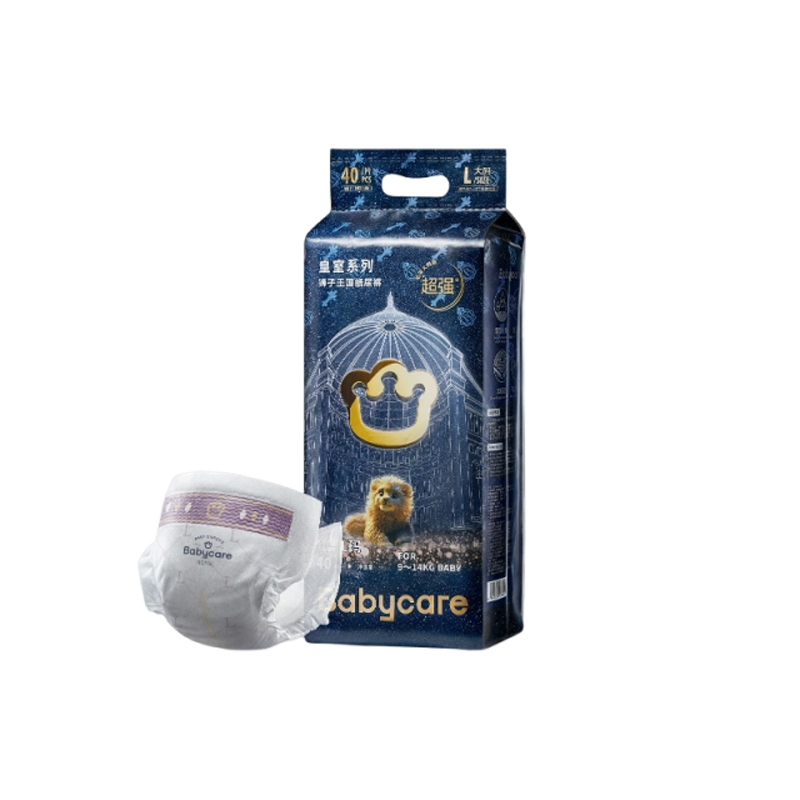 babycare BC2002338 L-40片/包 皇室狮子王国纸尿裤 蓝色（单位：包）