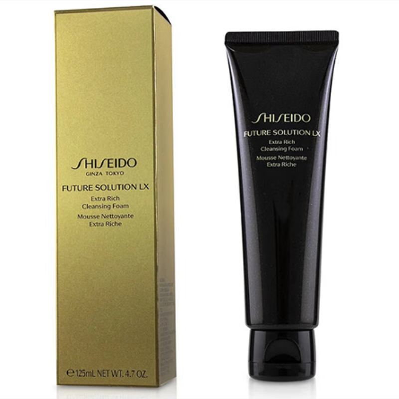 资生堂（SHISEIDO） 125ml 资生堂时光琉璃洁面125ml 资生堂时光琉璃洁面 曜石黑（单位：支）