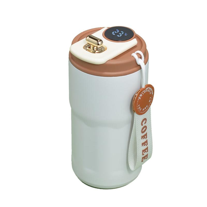 皖亭（WAN TING） WT-BW-006 400ml 智能咖啡杯 本白色（单位：个）