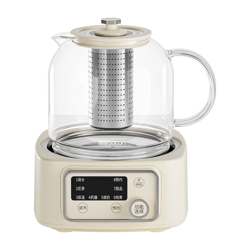 帅康（Sacon） YSMD-HC10AL 1L 养生花茶壶 米白色（单位：台）