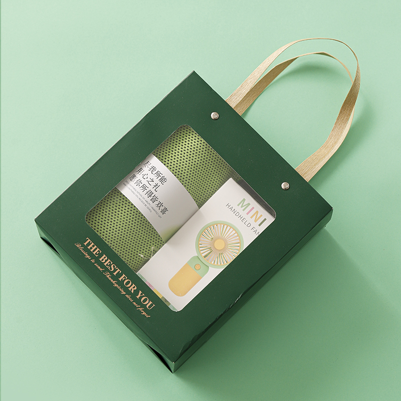 UOMI 皆欢喜-2 运动巾30*90cm 37g 冷感运动巾风扇套装 混色（单位：套）