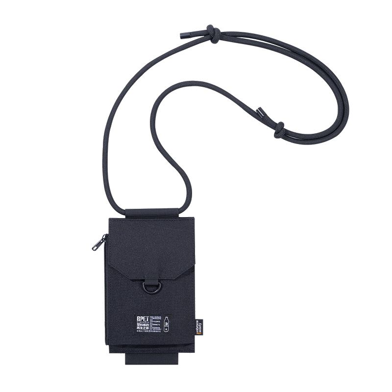 又见美物（embrace beauty） EB1316 200*120mm 睿印多功能护照包 高雅黑（单位：个）