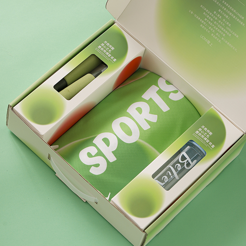 UOMI 皆欢喜-4 冷感运动巾30*100cm50g 无绳跳绳  600ML水杯 清凉运动组合套装 混色（单位：套）