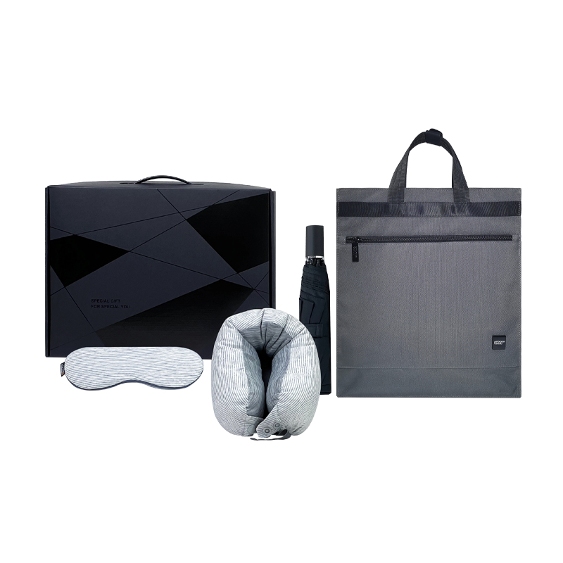 又见美物（embrace beauty） EB4Z08 通勤包*1，三折雨伞*1，颈枕*1，眼罩*1 自在随型商务礼盒 混色（单位：套）