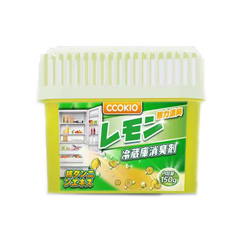 酷优客（CCOKIO） 柠檬 150g/盒 冰箱除味剂  黄色（单位：盒）