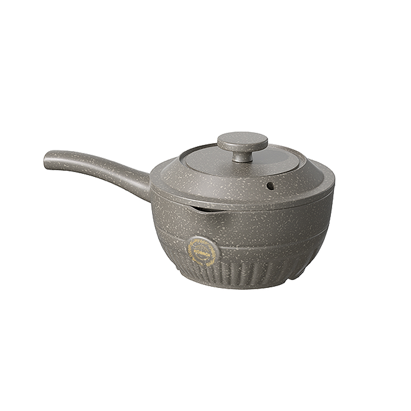 康巴赫 LPB-JXYT1000 1L 匠心一陶奶锅 铁灰色（单位：个）